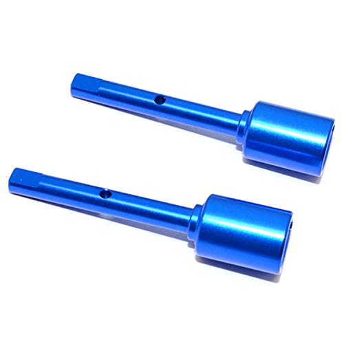 CALIBAN Dichtungsring hinten, Antriebswelle aus Aluminiumlegierung, für TT02 TT02B 1/10, Autozubehör, Blau von CALIBAN