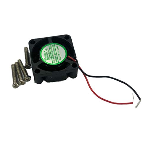 Caliban Lüfter für Kühlung, ESC-Motor, FAN-2507SH-12 V, für 1/10 RC Auto auf RC, Kurze Fahrt, Drift, RC von CALIBAN