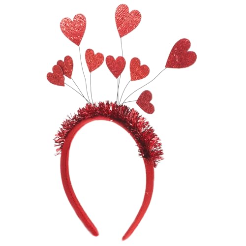 CALLARON 1Stück Valentinstag Stirnband Herzform Einzigartiges Haar für Romantische Anlässe Kopfschmuck Accessoire für Partys und Hochzeiten Perfektes CALLARON 1Stück Valentinstag Stirnband Herzform Einzigartiges Haar für Romantische Anlässe Kopfschmuck Accessoire für Partys und Hochzeiten Perfektes von CALLARON