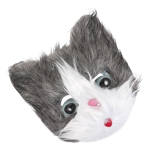 CALLARON Halloween-party-maske Katze Cosplay Maske Katzenkostümmasken Katze Cosplay Kopfbedeckung Halloweenkostüm Lustige Maskenstütze Karneval-maske Die Maske Partybedarf Bilden Plastik von CALLARON