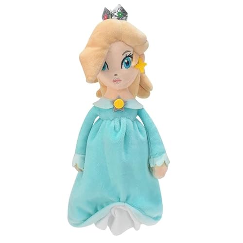 CALLOVE 26 cm Plüschtier Prinzessin Peach, weiches Plüschtier Prinzessin Daisy/Rosalina/Pfirsich, Geschenk für Kinder (Prinzessin Rosalina) von CALLOVE