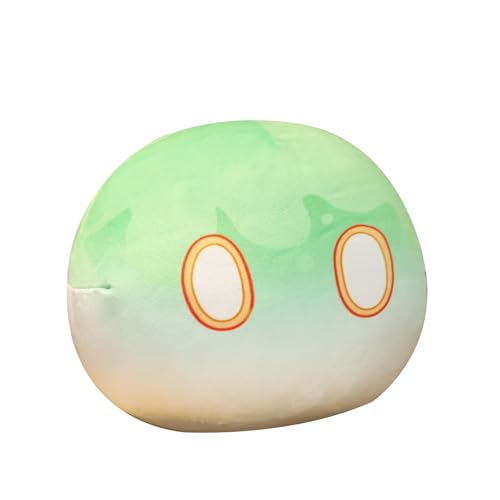 CALLOVE Gras Slime Monster 30cm weiches Kissen gefüllte Puppe Cosplay Requisiten Zimmerdeko Geburtstagsgeschenk für Fans von CALLOVE