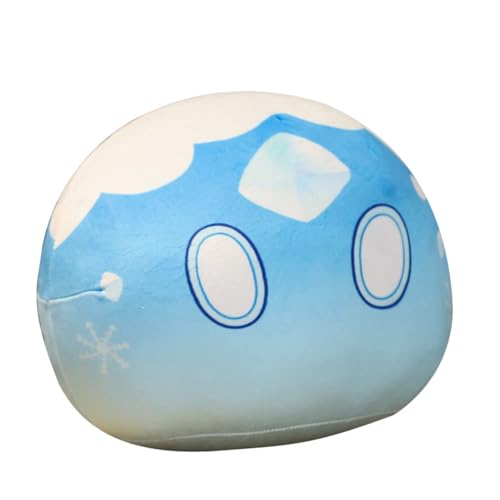 CALLOVE Slime Plüschtier, Plüsch Toy, 30cm Gefüllte Puppe Weiches Kissen Schleim Plüschpuppe Puppe Geburtstagsgeschenk für Spielefans für Kinder Erwachsene von CALLOVE