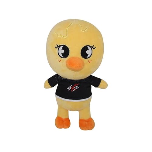 CALLOVE Stray Kids Plüsch 21 cm Skzoo Plüschtier, Cartoon Anime Streunende Kinder Plüsch Skz weiche Stofftiere (Bbokari) von CALLOVE