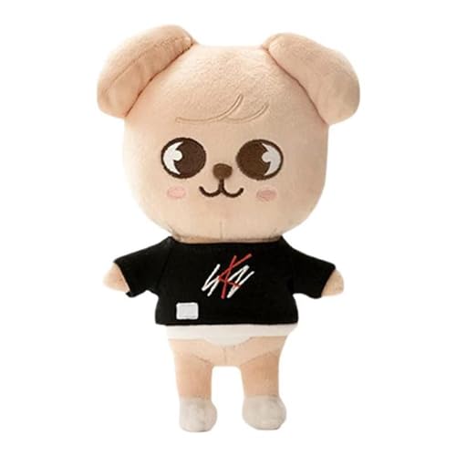 CALLOVE Stray Kids Skzoo Soft Toy Soft Animal Plushie Stuffed Pillow Cushion,Chan/Leebit/Dwaekki/Jiniret/Han Quokka/Bbokari/Puppym/Fox von CALLOVE