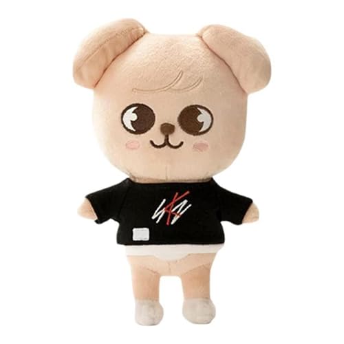 CALLOVE Stray Kids Skzoo Soft Toy Soft Animal Plushie Stuffed Pillow Cushion,Chan/Leebit/Dwaekki/Jiniret/Han Quokka/Bbokari/Puppym/Fox von CALLOVE