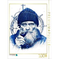 CALVENDO Puzzle Seemann in markanter Kugelschreiber Skizze mit maritimer Atmosphäre 1000 Teile Lege-Größe 64x48cm Foto-Puzzle für glückliche Stunden CALVENDO Puzzle Seemann in markanter Kugelschreiber Skizze mit maritimer Atmosphäre 1000 Teile Lege-Größe 64x48cm Foto-Puzzle für glückliche Stunden von CALVENDO V