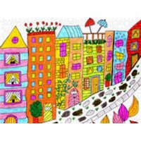 CALVENDO Puzzle Bunte Hochhäuser 1000 Teile Lege-Größe 640 x 480 cm Foto-Puzzle Bild von None Sarnade CALVENDO Puzzle Bunte Hochhäuser 1000 Teile Lege-Größe 640 x 480 cm Foto-Puzzle Bild von None Sarnade von Calvendo