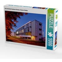 CALVENDO Puzzle Das berühmte Bauhaus Dessau, Dessau-Roßlau | 1000 Teile Lege-Größe 64x48cm Foto-Puzzle für glückliche Stunden von CALVENDO Verlag GmbH