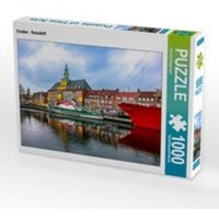 CALVENDO Puzzle Emden - Ratsdelft | 1000 Teile Lege-Größe 64x48cm Foto-Puzzle für glückliche Stunden von CALVENDO Verlag GmbH