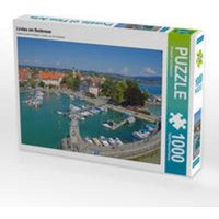 CALVENDO Puzzle Lindau am Bodensee | 1000 Teile Lege-Größe 64x48cm Foto-Puzzle für glückliche Stunden von CALVENDO Verlag GmbH