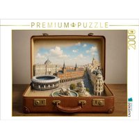 CALVENDO Puzzle Madrid im Koffer 2000 Teile Lege-Größe 90x67cm Foto-Puzzle für glückliche Stunden CALVENDO Puzzle Madrid im Koffer 2000 Teile Lege-Größe 90x67cm Foto-Puzzle für glückliche Stunden von CALVENDO Verlag GmbH