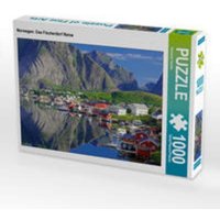 CALVENDO Puzzle Norwegen: Das Fischerdorf Reine 1000 Teile Lege-Größe 64x48cm Foto-Puzzle für glückliche Stunden CALVENDO Puzzle Norwegen: Das Fischerdorf Reine 1000 Teile Lege-Größe 64x48cm Foto-Puzzle für glückliche Stunden von Calvendo Puzzle