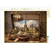 CALVENDO Puzzle Paris im Koffer 2000 Teile Lege-Größe 90x67cm Foto-Puzzle für glückliche Stunden CALVENDO Puzzle Paris im Koffer 2000 Teile Lege-Größe 90x67cm Foto-Puzzle für glückliche Stunden von CALVENDO Verlag GmbH