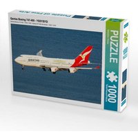 CALVENDO Puzzle Qantas Boeing 747-400 - YSSY/SYD 1000 Teile Lege-Größe 64x48cm Foto-Puzzle für glückliche Stunden CALVENDO Puzzle Qantas Boeing 747-400 - YSSY/SYD 1000 Teile Lege-Größe 64x48cm Foto-Puzzle für glückliche Stunden von CALVENDO Verlag GmbH