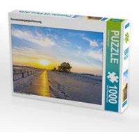 CALVENDO Puzzle Sonnenuntergangsstimmung | 1000 Teile Lege-Größe 64x48cm Foto-Puzzle für glückliche Stunden von CALVENDO Verlag GmbH