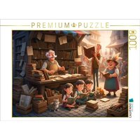 CALVENDO Puzzle Traumland für Leseratten - Buchhändler auf dem Markt 1000 Teile Lege-Größe 64x48cm Foto-Puzzle für glückliche Stunden CALVENDO Puzzle Traumland für Leseratten - Buchhändler auf dem Markt 1000 Teile Lege-Größe 64x48cm Foto-Puzzle für glückliche Stunden von CALVENDO Verlag GmbH
