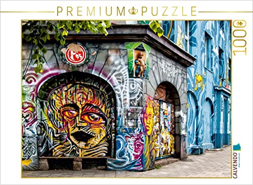 CALVENDO Puzzle AK 47 - Punk Rock Klub 1000 Teile Puzzle quer | 1000 Teile Lege-Größe 64 x 48 cm Foto-Puzzle für glückliche Stunden von CALVENDO