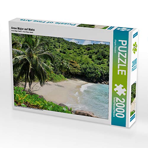 CALVENDO Puzzle ANSE Major auf Mahé 2000 Teile Lege-Größe 90 x 67 cm Foto-Puzzle Bild von JF-Fotografie von CALVENDO