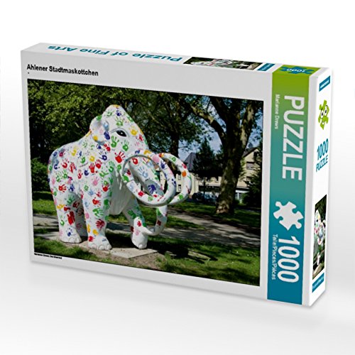 CALVENDO Puzzle Ahlener Stadtmaskottchen 1000 Teile Puzzle quer | 1000 Teile Lege-Größe 64 x 48 cm Foto-Puzzle für glückliche Stunden von CALVENDO