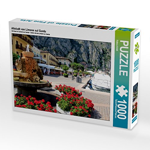 CALVENDO Puzzle Altstadt von Limone sul Garda 1000 Teile Lege-Größe 64 x 48 cm Foto-Puzzle Bild von flybluehigh von CALVENDO