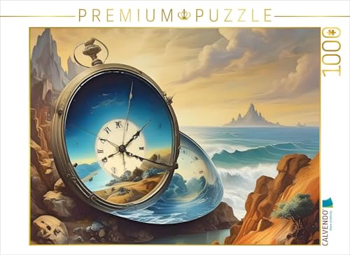 CALVENDO Puzzle Am Ende der Zeit - Surreale Fantasie | 1000 Teile Lege-Größe 64 x 48 cm Foto-Puzzle für glückliche Stunden von CALVENDO