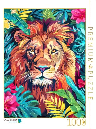 CALVENDO Puzzle Animaux de la Jungle Pop-Art | 1000 Teile Lege-Größe 48 x 64 cm Foto-Puzzle für glückliche Stunden CALVENDO Puzzle Animaux de la Jungle Pop-Art | 1000 Teile Lege-Größe 48 x 64 cm Foto-Puzzle für glückliche Stunden von CALVENDO