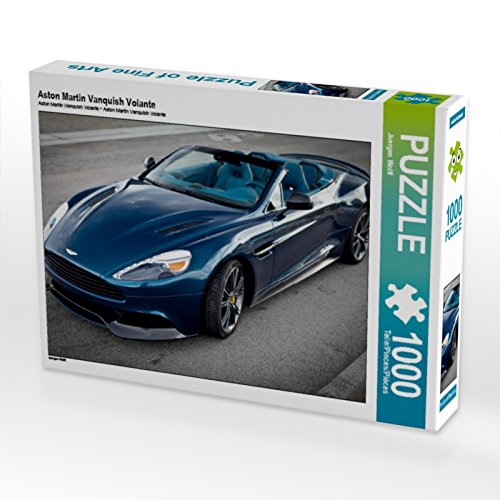 CALVENDO Puzzle Aston Martin Vanquish Volante 1000 Teile Lege-Größe 64 x 48 cm Foto-Puzzle Bild von Jürgen Wolff von CALVENDO