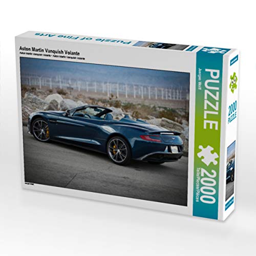 CALVENDO Puzzle Aston Martin Vanquish Volante 2000 Teile Puzzle quer | 2000 Teile Lege-Größe 90 x 67 cm Foto-Puzzle für glückliche Stunden von CALVENDO