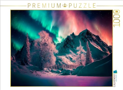 CALVENDO Puzzle Aurora Borealis | 1000 Teile Lege-Größe 64 x 48 cm Foto-Puzzle für glückliche Stunden von CALVENDO