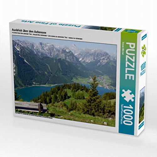 CALVENDO Puzzle Ausblick über den Achensee 1000 Teile Puzzle quer | 1000 Teile Lege-Größe 64 x 48 cm Foto-Puzzle für glückliche Stunden von CALVENDO