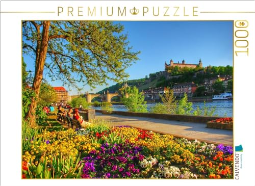 CALVENDO Puzzle Bayern, Würzburg | 1000 Teile Lege-Größe 64 x 48 cm Foto-Puzzle für glückliche Stunden von CALVENDO