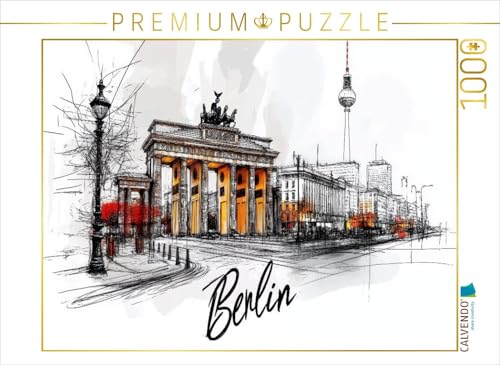 CALVENDO Puzzle Berlin | 1000 Teile Lege-Größe 64 x 48 cm Foto-Puzzle für glückliche Stunden von CALVENDO