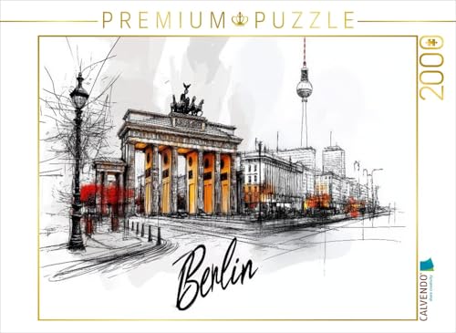 CALVENDO Puzzle Berlin | 2000 Teile Lege-Größe 90 x 67 cm Foto-Puzzle für glückliche Stunden von CALVENDO