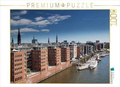 CALVENDO Puzzle Blick auf Neue Bürogebäude in der Speicherstadt, Hamburg, Deutschland | 1000 Teile Lege-Größe 64 x 48 cm Foto-Puzzle für glückliche Stunden CALVENDO Puzzle Blick auf Neue Bürogebäude in der Speicherstadt, Hamburg, Deutschland | 1000 Teile Lege-Größe 64 x 48 cm Foto-Puzzle für glückliche Stunden von CALVENDO