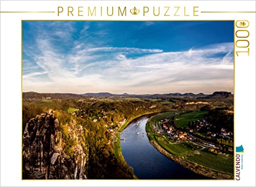 CALVENDO Puzzle Blick über die Elbe, Deutschland 1000 Teile Puzzle quer | Lege-Größe cm Foto-Puzzle für glückliche Stunden CALVENDO Puzzle Blick über die Elbe, Deutschland 1000 Teile Puzzle quer | Lege-Größe cm Foto-Puzzle für glückliche Stunden von CALVENDO