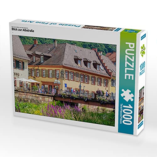 CALVENDO Puzzle Blick zur Albstraße 1000 Teile Lege-Größe 64 x 48 cm Foto-Puzzle Bild von Thomas Bartruff von CALVENDO