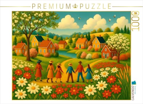 CALVENDO Puzzle Blumenwiesen und Kinderglück | 1000 Teile Lege-Größe 64 x 48 cm Foto-Puzzle für glückliche Stunden CALVENDO Puzzle Blumenwiesen und Kinderglück | 1000 Teile Lege-Größe 64 x 48 cm Foto-Puzzle für glückliche Stunden von CALVENDO