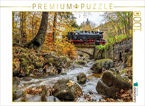 CALVENDO Puzzle Brockenbahn der HSB 1000 Teile Lege-Größe 64 x 48 cm Foto-Puzzle Bild von Steffen Gierok ; Magik Artist Design von CALVENDO