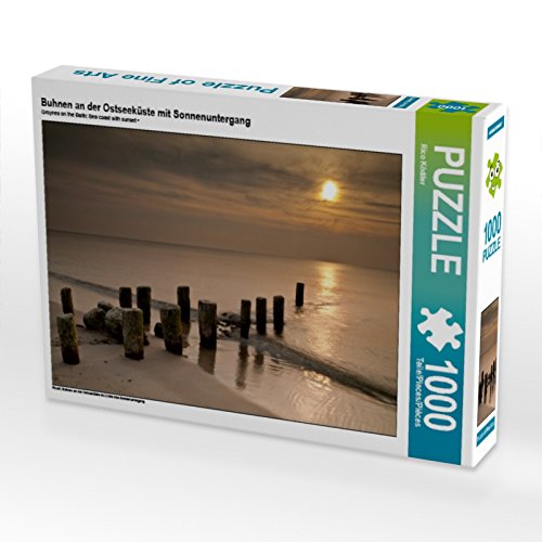 CALVENDO Puzzle Buhnen an der Ostseeküste mit Sonnenuntergang 1000 Teile Puzzle quer | 1000 Teile Lege-Größe 64 x 48 cm Foto-Puzzle für glückliche Stunden CALVENDO Puzzle Buhnen an der Ostseeküste mit Sonnenuntergang 1000 Teile Puzzle quer | 1000 Teile Lege-Größe 64 x 48 cm Foto-Puzzle für glückliche Stunden von CALVENDO