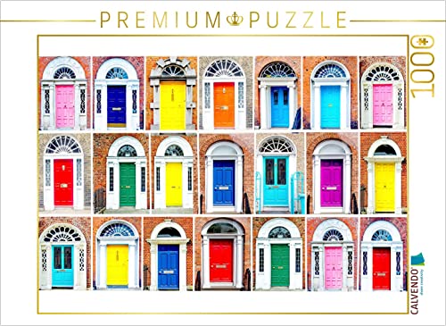 CALVENDO Puzzle Bunte Türen 1000 Teile Puzzle quer | Lege-Größe cm Foto-Puzzle für glückliche Stunden CALVENDO Puzzle Bunte Türen 1000 Teile Puzzle quer | Lege-Größe cm Foto-Puzzle für glückliche Stunden von CALVENDO