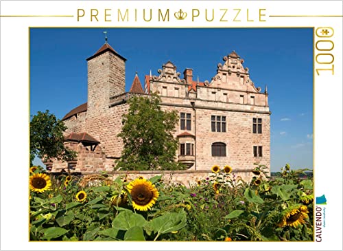 CALVENDO Puzzle Burg Cadolzburg mit Burggarten, Mittelfranken 1000 Teile Lege-Größe 64 x 48 cm Foto-Puzzle Bild von Prime Selection Kalender von CALVENDO