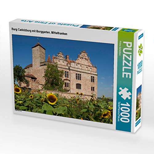 CALVENDO Puzzle Burg Cadolzburg mit Burggarten, Mittelfranken 1000 Teile Lege-Größe 64 x 48 cm Foto-Puzzle Bild von Prime Selection Kalender von CALVENDO