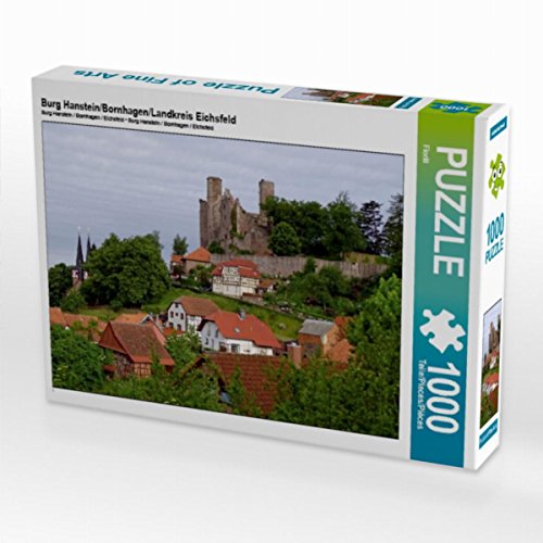 CALVENDO Puzzle Burg Hanstein/Bornhagen/Landkreis Eichsfeld 1000 Teile Lege-Größe 64 x 48 cm Foto-Puzzle Bild von Flori0 von CALVENDO