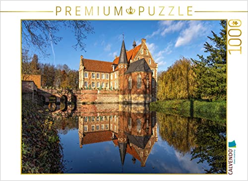 CALVENDO Puzzle Burg Hülshoff 1000 Teile Lege-Größe 64 x 48 cm Foto-Puzzle Bild von Peter Schickert von CALVENDO