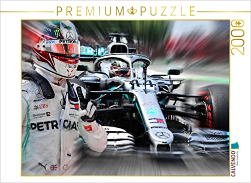 CALVENDO Puzzle Champion Lewis Hamilton 2000 Teile Lege-Größe 90 x 67 cm Foto-Puzzle Bild von DeVerviers von CALVENDO