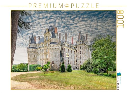 CALVENDO Puzzle Château de Brissac. EIN Motiv aus dem Kalender Châteaux. Im Tal der Loire | 1000 Teile Lege-Größe 64 x 48 cm Foto-Puzzle für glückliche Stunden von CALVENDO