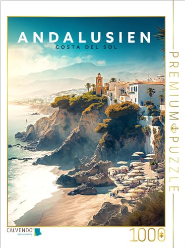 CALVENDO Puzzle Costa del Sol | 1000 Teile Lege-Größe 48 x 64 cm Foto-Puzzle für glückliche Stunden von CALVENDO