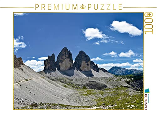 CALVENDO Puzzle DREI Zinnen aus Richtung Norden 1000 Teile Lege-Größe 64 x 48 cm Foto-Puzzle Bild von Joachim Barig von CALVENDO