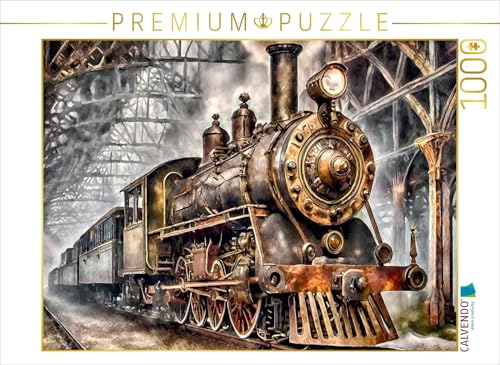 CALVENDO Puzzle Dampflokomotive | 1000 Teile Lege-Größe 64 x 48 cm Foto-Puzzle für glückliche Stunden CALVENDO Puzzle Dampflokomotive | 1000 Teile Lege-Größe 64 x 48 cm Foto-Puzzle für glückliche Stunden von CALVENDO